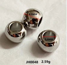 Metal Bell Cord End 5.5mm Drawstring Cap Wholesale