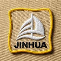 Customized Patch With Yellow Border